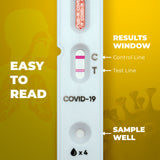 1 Pack - WELLlife COVID-19 at Home Self Test | Results in 10 Minutes, FDA Authorized COVID Home Test, with Non-invasive Nasal Swab, Easy to Use & No Discomfort