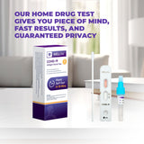 2 Pack - WELLlife COVID-19 at Home Self Test | Results in 10 Minutes, FDA Authorized COVID Home Test, with Non-invasive Nasal Swab, Easy to Use & No Discomfort