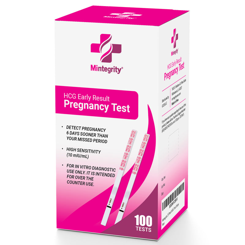 100 Pack Pregnancy Test Strips, Rapid and Accurate Results