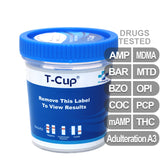 Mintegrity - 10-Panel Urine drug test T-Cup MI-TDOA-3104A3