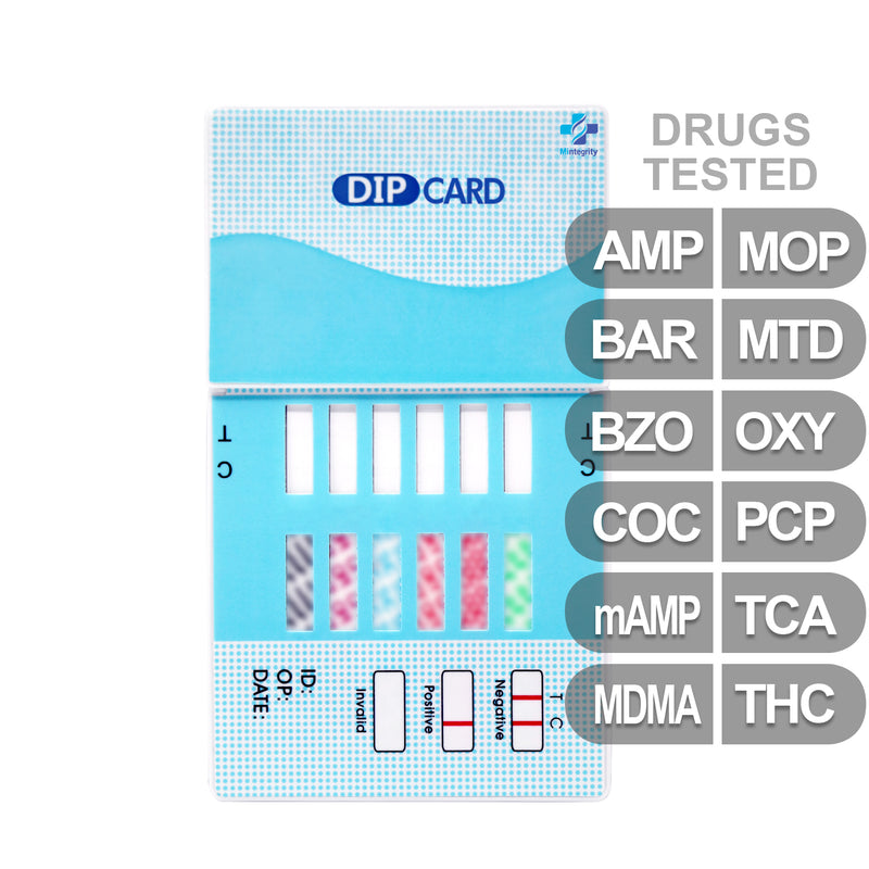 Mintegrity - 12-Panel Urine drug test Dip Card MI-WDOA-7125