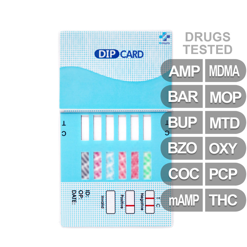 Mintegrity - 12-Panel Urine drug test Dip Card MI-WDOA-6125