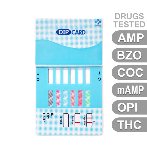 Mintegrity - 6-Panel Urine drug test Dip Card MI-WDOA-264