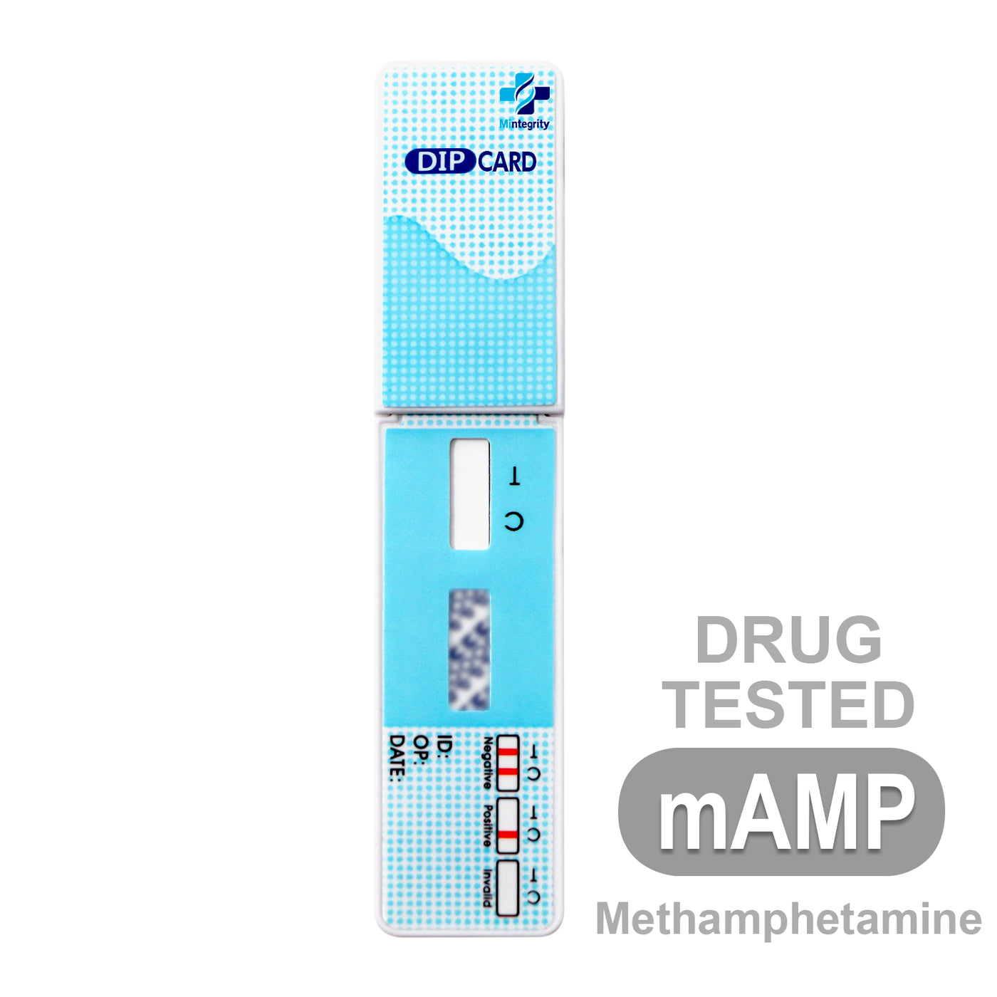 10 pack) Drug Test Dip Card For Methamphetamine (mAMP) Instant Urine