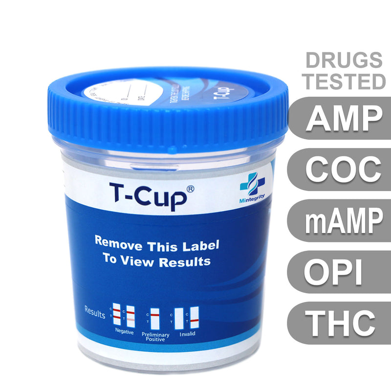 Mintegrity - 5-Panel Urine drug test T-Cup MI-TDOA-254